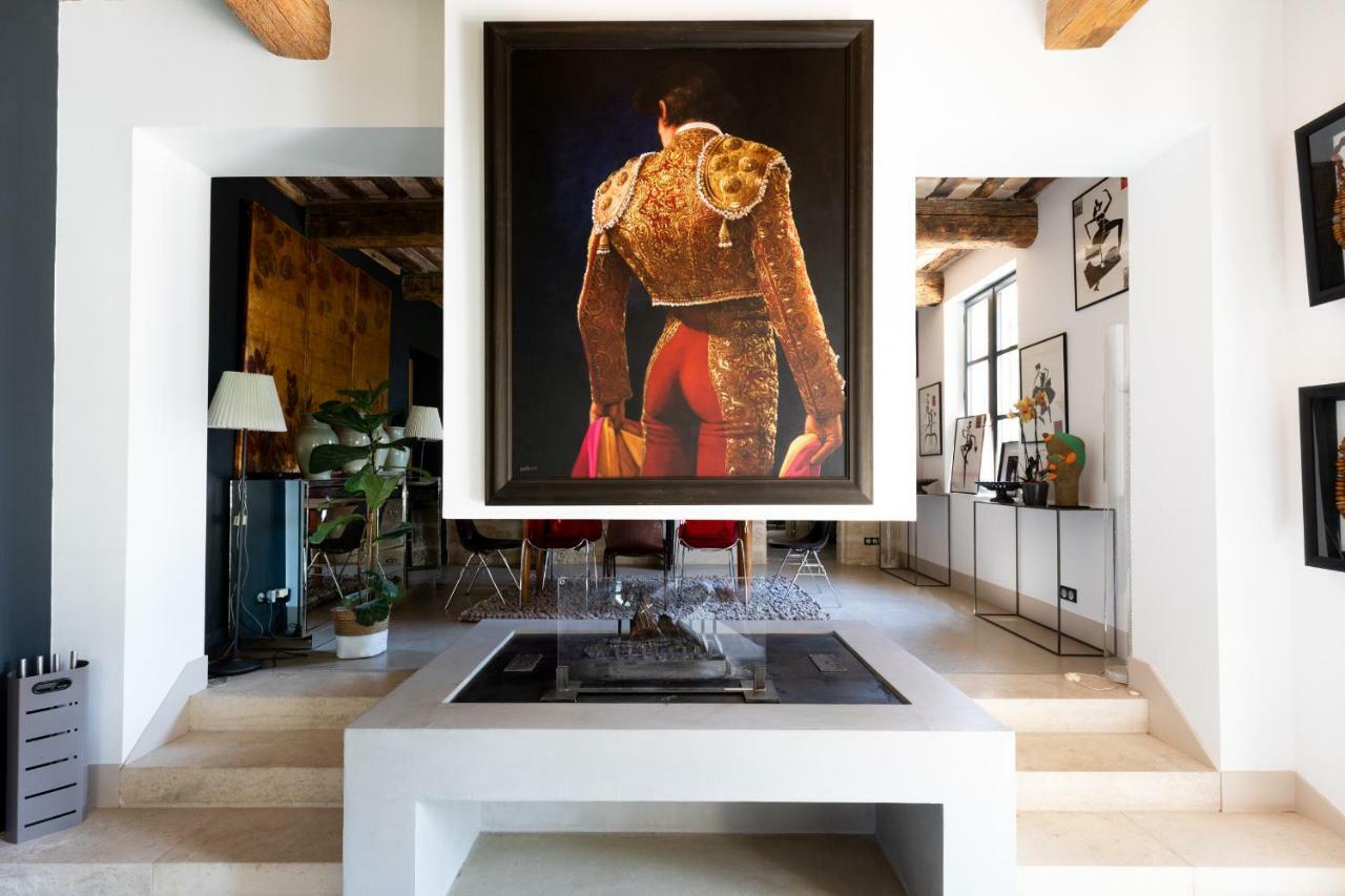 Mas D Orient Villa Uzes Bagian luar foto