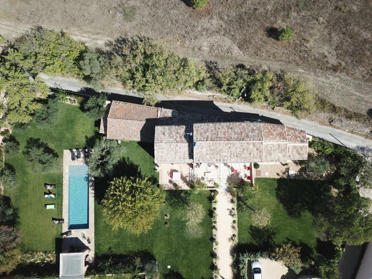 Mas D Orient Villa Uzes Bagian luar foto