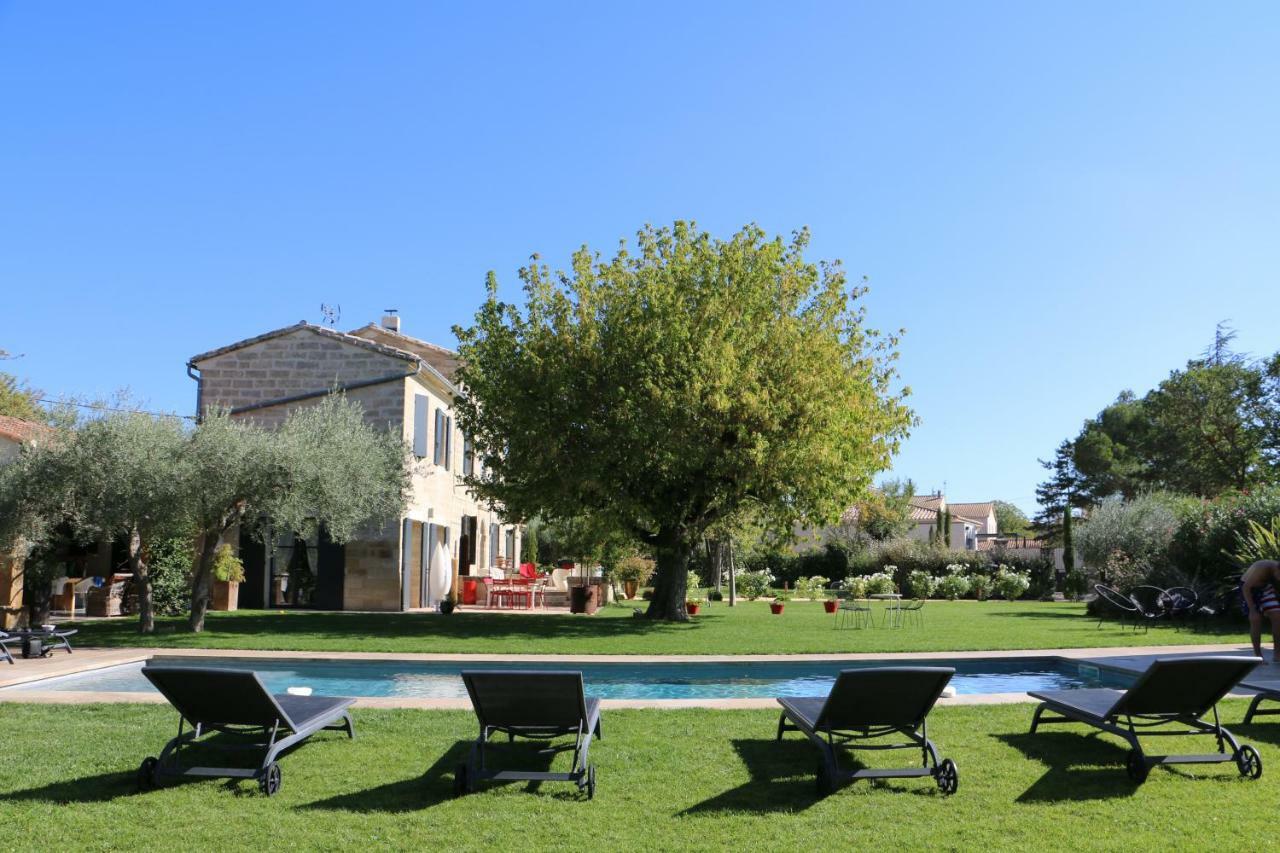 Mas D Orient Villa Uzes Bagian luar foto